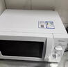 美的（Midea）快捷微波爐 家用小型 360°轉(zhuǎn)盤(pán)加熱 旋鈕操控 易潔內(nèi)膽（M1-L213B） 曬單實(shí)拍圖