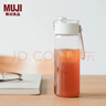 無印良品（MUJI）共聚酯 便攜水杯高顏值透明水杯運動水杯 透明 550ml 曬單實拍圖