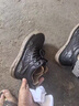 公牛世家男鞋春夏季新款休閑皮鞋軟底休閑鞋男士中高幫鞋復(fù)古工裝馬丁靴男 黑色【四季款單鞋】GN124101315 42 （運動鞋碼） 曬單實拍圖
