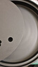 幸運草創(chuàng  )意現代陶瓷茶盤(pán)家用辦公室茶具儲水簡(jiǎn)約干泡盤(pán)小茶臺 幸運草四葉花茶盤(pán)大號（30cm） 曬單實(shí)拍圖