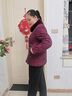 桓黎老年人冬裝女奶奶短款加絨加厚棉服外套中老年媽媽裝洋氣國風(fēng) 紫色 2XL 【建議115-125斤】 曬單實(shí)拍圖