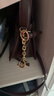匠心手工坊銀色短鏈條延長(cháng)包帶鏈子單買(mǎi)可拆卸包包帶子單肩腋下背輕便 （直金）延長(cháng)鏈16.5cm 曬單實(shí)拍圖