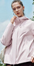 FILA 斐樂(lè )官方女士上衣兩件套2025冬新款健身運動(dòng)防水連帽外套 桃仙粉-PK L 170/88A/L 曬單實(shí)拍圖