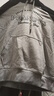 森馬（Semir）[衛衣合輯]衛衣男簡(jiǎn)約百搭男士衛衣通勤外套男潮流中性衛衣情侶款 [女裝D款]灰黑色調00329 L 曬單實(shí)拍圖