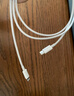 小米蘋(píng)果數據線(xiàn)100cmPD快充版充電線(xiàn)MFi認證通用iPhoneXsMax/XR/12/13 Type-C to Lightning轉接頭線(xiàn)   曬單實(shí)拍圖