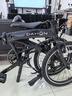 大行（DAHON）P10折疊自行車(chē)20英寸10速鋁合金男女運動(dòng)通勤V剎折疊車(chē)PAA003 珠光深藍 曬單實(shí)拍圖