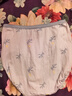 全棉時(shí)代（PurCotton）2024春女士?jì)妊澑哐o腹柔軟包臀印花內褲女 綠底金合歡-高腰 1條 2XL 175 曬單實(shí)拍圖
