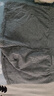 浪莎（LangSha）男士?jī)?nèi)褲男純棉透氣抗菌內(nèi)檔大碼平角褲舒適四角短褲衩4條裝 淺灰+中灰+深灰+黑灰 2XL /180 曬單實(shí)拍圖