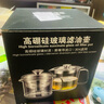 JXIEUM中藥過(guò)濾量杯藥渣濾網(wǎng)神器超細濾藥耐高溫豆漿過(guò)濾網(wǎng)廚房漏勺湯藥 1個(gè) 1000ml 超細過(guò)濾藥渣 曬單實(shí)拍圖