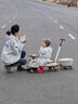 ANGI BABY兒童扭扭車(chē)1-3-6歲防側翻扭扭車(chē)可坐大人溜溜車(chē)搖搖車(chē)寶寶扭扭車(chē) 卡其色【藍牙+音樂(lè )+拖斗+推桿】 六一兒童節禮物扭扭車(chē)兒童車(chē) 曬單實(shí)拍圖
