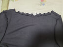 lululemon丨Hold Tight 女士緊身剪裁船型領(lǐng)口長(cháng)袖 T 恤 LW3HRXS 黑色 S /6 曬單實(shí)拍圖