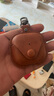 貝意品適用于A(yíng)irPods4保護殼皮質(zhì)Apple耳機4代耳機套二代超薄皮防丟四代男生一體式鎖扣Airpods 4保護套 曬單實(shí)拍圖