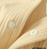 童泰（TONGTAI）嬰兒上衣春秋寶寶衣服兒童家居服內(nèi)衣開衫TS43J035-DS黃色90cm 曬單實拍圖