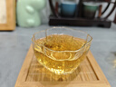 日式水晶玻璃茶杯家用描金品茗杯主人杯泡茶盞單個功夫茶具小茶杯 描金錘紋方形花瓣杯 無規(guī)格 曬單實拍圖