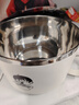 食品泡面碗宿舍學(xué)生帶蓋不銹鋼泡方便面可瀝水湯盆食堂打飯專(zhuān)用 17cm【奶白色】帶蓋泡面碗+餐具 曬單實(shí)拍圖