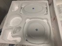 景德鎮(zhèn)（jdz）官方陶瓷高溫白瓷中式餐具飯碗面碗湯碗餐盤禮盒裝結婚喬遷禮物 【68%用戶選擇】流霜餐具 56頭 曬單實拍圖