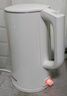 蘇泊爾（SUPOR）電水壺 雙層防燙燒水壺?zé)崴畨?.7L 全鋼無縫內(nèi)膽304不銹鋼電熱水壺大容量 SW-17J418 曬單實(shí)拍圖