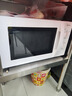 美的（Midea）快捷微波爐 家用小型 360°轉盤(pán)加熱 旋鈕操控 易潔內膽（M1-L213B） 曬單實(shí)拍圖