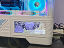 瓦爾基里（VALKYRIE）VK03-M WHITE 白色 M-ATX 游戲電腦臺式機箱 支持360水冷 6.2吋觸摸屏 曲面玻璃270°海景房 曬單實(shí)拍圖