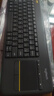 羅技（Logitech）K400Plus無(wú)線鍵盤觸控 安卓智能電視電腦筆記本辦公鍵盤 觸摸面板無(wú)線觸控鍵盤電池緊湊型即插即用 黑色 曬單實(shí)拍圖