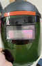 電焊面罩防護罩焊工專(zhuān)用焊帽全臉輕便眼鏡變光面罩燒焊新款自動(dòng)變光帽子電氣焊氬弧焊高透明防烤臉打磨 綠色屏+鋁支架 曬單實(shí)拍圖