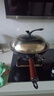 鑄味（Jill May）無(wú)涂層炒鍋炒菜不粘燃氣電磁爐專(zhuān)用鑄鐵生鐵鍋平底圓底真不銹單柄 圓底無(wú)耳(帶組合蓋) 34cm 曬單實(shí)拍圖