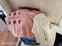 巴拉巴拉女童兒童衛(wèi)衣加絨保暖秋冬中大童刺繡內(nèi)搭上衣卡通潮208424121001 曬單實(shí)拍圖