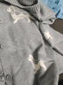 森馬（Semir）針織開衫女短款圓領(lǐng)正肩顯瘦2024冬趣味小狗提花上衣109724106004 曬單實(shí)拍圖