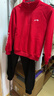 貴人鳥(niǎo)童裝男童套裝冬季青少年保暖紅色兩件套兒童加絨運動(dòng)服中大童冬裝 曬單實(shí)拍圖