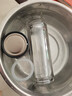【?京東物流配送】高硼硅雙層玻璃杯大容量泡茶杯水杯子茶水分離 【雙層加厚】茶杯 350ml 1只 曬單實(shí)拍圖