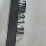 YWEEL廚房掛鉤 壁掛式排鉤免打孔廚房多功能置物架 槍灰60cm 曬單實(shí)拍圖