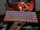 狼蛛（AULA）MINI 60HE磁軸鍵盤無(wú)線藍(lán)牙三模 RT電競(jìng)游戲客制化機(jī)械鍵盤 網(wǎng)頁(yè)驅(qū)動(dòng) 無(wú)畏契約 8K回報(bào)率可調(diào)死區(qū) PRO粉白漸變【煙云磁軸】三模RGB 無(wú)規(guī)格 曬單實(shí)拍圖