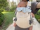 BabyBjorn瑞典品牌進(jìn)口透氣嬰幼兒背帶抱娃神器Harmony背帶0-3歲 奶油色 曬單實(shí)拍圖