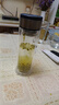 【?京東物流配送】高硼硅雙層玻璃杯大容量泡茶杯水杯子茶水分離 【雙層加厚】茶杯 350ml 1只 曬單實(shí)拍圖