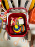 kidpop寶寶學(xué)步車(chē)1-3歲嬰兒多功能手推車(chē)防側翻可調速助步車(chē) 周歲禮物 【環(huán)保PP車(chē)斗】活力紅 曬單實(shí)拍圖