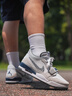 耐克（NIKE）Jordan官方耐克喬丹AJ312男子運(yùn)動(dòng)鞋秋季緩震低幫CD7069 124白/深藏青/淺灰/冷灰 41 曬單實(shí)拍圖
