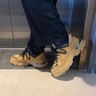 AJPF高端品牌輕奢馬丁高幫男鞋秋季戶(hù)外登山運動(dòng)增高春季休閑鞋子男 小麥色-高檔男鞋 41 曬單實(shí)拍圖