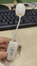博音2.4G無線麥克風頭戴式教師上課小蜜蜂擴音器耳麥戶外藍牙音響話筒 二合一夾領手持版【米白】可夾領可手持 曬單實拍圖