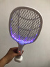電蚊拍滅蚊燈神器驅蚊滅蚊神器驅蚊神器蒼蠅拍滅蚊拍家用 白色【旗艦推薦】8燈變頻誘蚊燈 曬單實拍圖