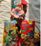 babycare寶寶尾巴布書(shū)早教嬰兒認知玩具0-6-18個(gè)月撕不爛4本節日禮盒裝 曬單實(shí)拍圖