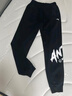 安踏兒童加絨運(yùn)動(dòng)褲子男中大童2025秋冬季新款棉質(zhì)親膚加厚籃球衛(wèi)褲 黑色 【加絨加厚】 160 cm 曬單實(shí)拍圖