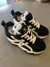 震地王內增高老爹鞋女2025秋季新款運動(dòng)鞋12cm厚底德訓鞋休閑鞋子 6701-52黑色 單層 36 (230mm) 曬單實(shí)拍圖