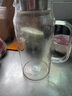 樂(lè)扣樂(lè)扣（LOCK&LOCK）涼水壺耐熱玻璃泡茶檸檬水果水杯子帶把家用大容量玻璃茶水杯1.2L 曬單實(shí)拍圖
