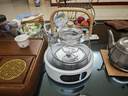 憶壺茶電陶爐煮茶器家用煮茶壺大功率燒水爐輕音電熱爐煮茶爐養(yǎng)生壺 1300w白色爐+1L單煮壺 曬單實拍圖