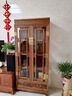 唐煌軒紅木家具非洲雞翅木(學(xué)名:非洲崖豆木)酒柜實(shí)木客廳中式玻璃雙門(mén)儲物柜陳列隔斷柜 90*38*198cm兩門(mén)酒柜單個(gè) 曬單實(shí)拍圖