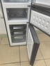 容聲216升三開(kāi)門(mén)小電冰箱家用小戶(hù)型節能超薄冷藏冷凍兩用保鮮出租房宿舍迷你BCD-216D11N銀國家補貼 曬單實(shí)拍圖