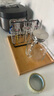 青蘋果（QINGPINGGUO）家用耐高溫冷水壺大容量玻璃涼水壺冷泡茶壺白開水杯裝水扎壺套裝 圓趣壺2100ML+六色杯+架+托盤 曬單實拍圖