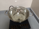 愛(ài)仕達(dá) ASD 火鍋304不銹鋼清湯火鍋盆28CM湯鍋明火電磁爐通用FS28A6WG 曬單實(shí)拍圖