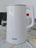 蘇泊爾（SUPOR）電水壺 雙層防燙燒水壺?zé)崴畨?.7L 全鋼無縫內(nèi)膽304不銹鋼電熱水壺大容量 SW-17J418 曬單實(shí)拍圖