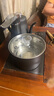 越一全自動家電燒水壺 電熱水壺變頻恒溫煮茶器 電茶爐自動上水泡茶壺304不銹鋼保溫K99 0.8L 太空灰 曬單實拍圖